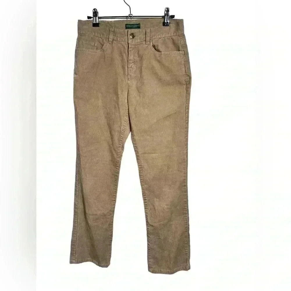 Women’s vintage Lauren Jeans Co. khaki corduroy  pants size 2P